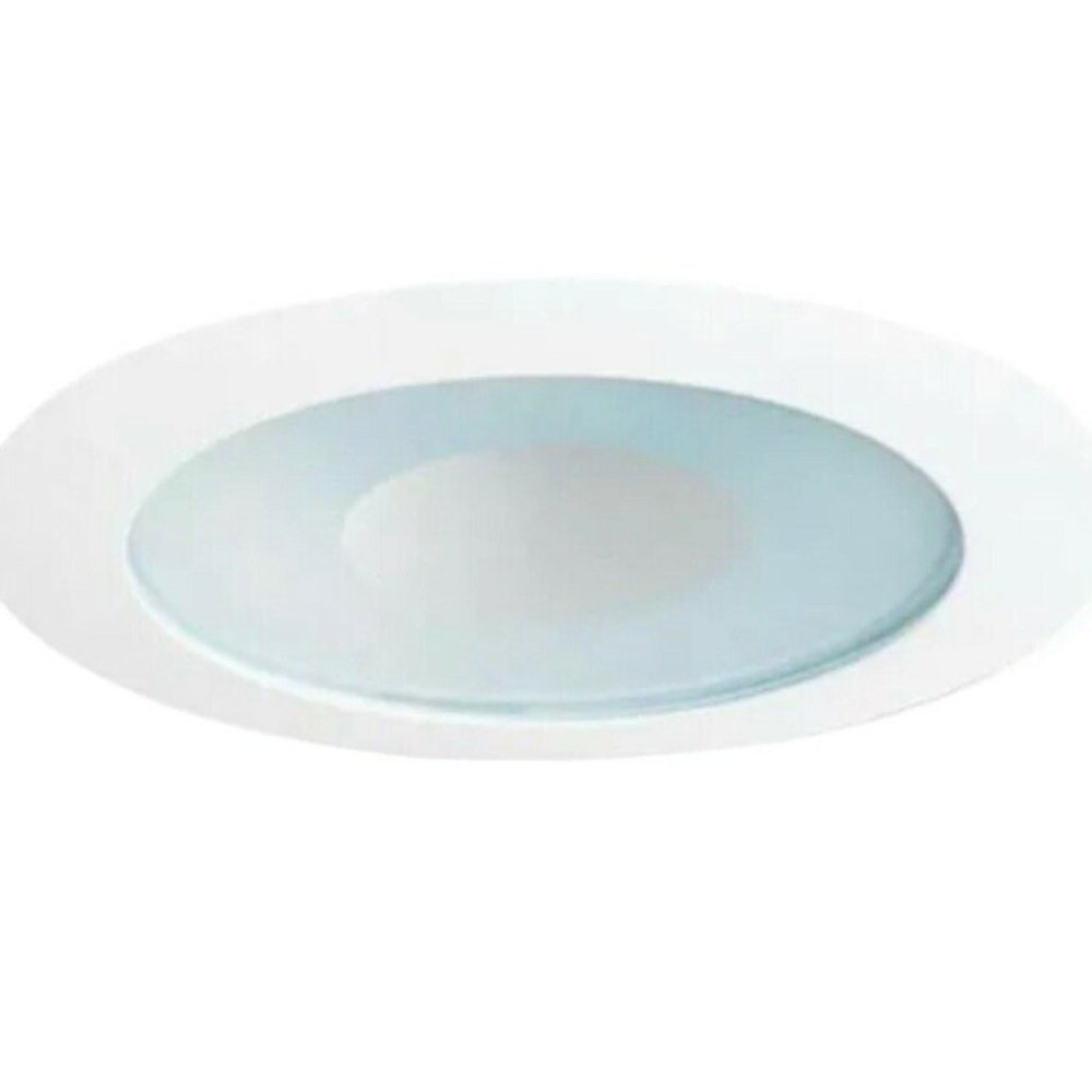Juno White Shower Recessed Light Trim (Fits Housing Diameter: 4-in) 12 WWH - New